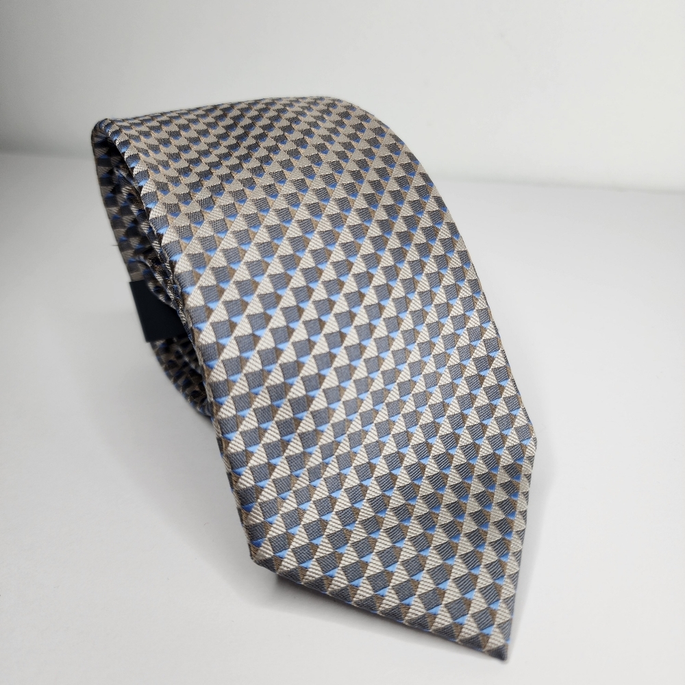 MADISON Grey/Blue Tie. NWT.